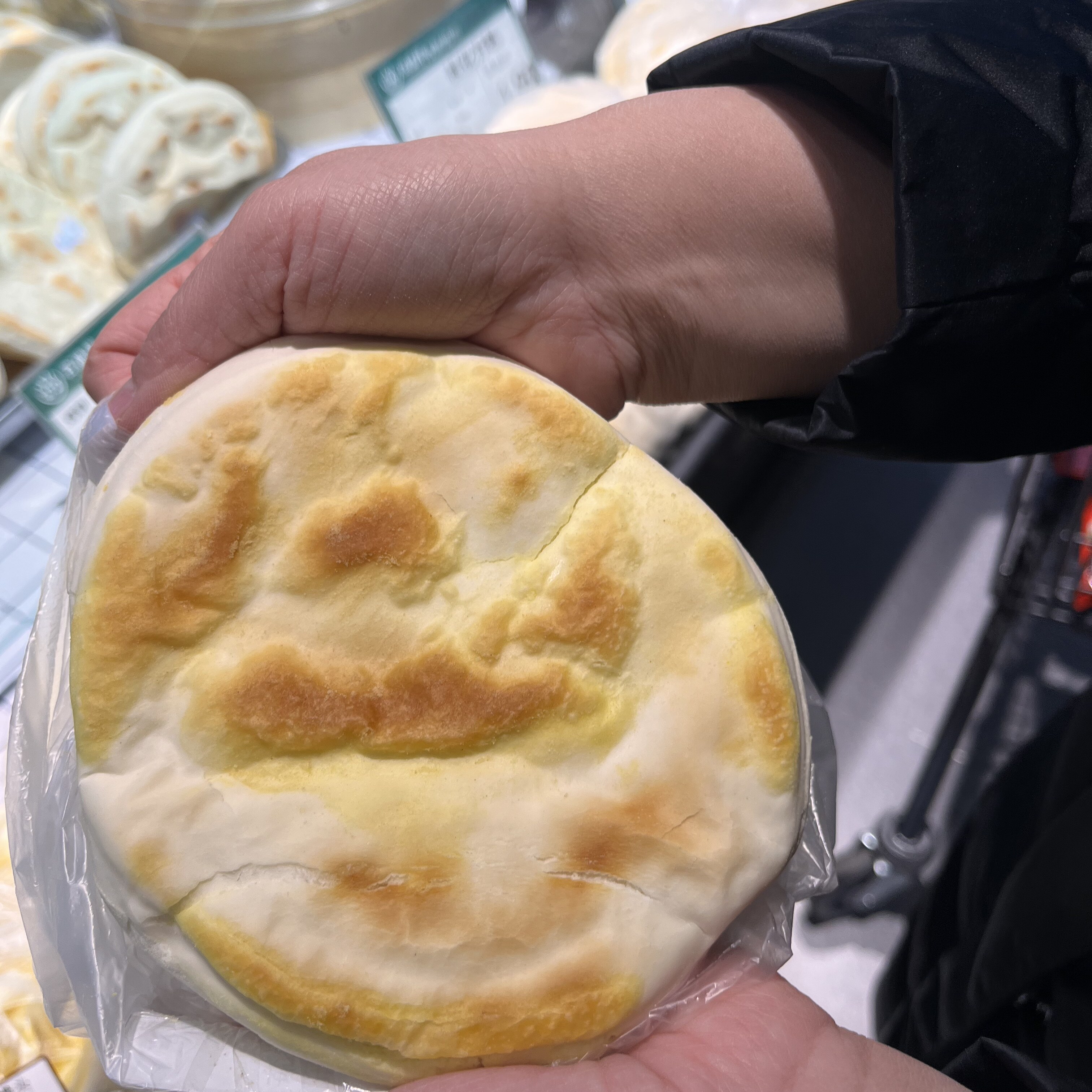 甘肃白面饼子陕西肉夹馍饼子手工白饼大饼早餐馍馍锅盔纯碱发面