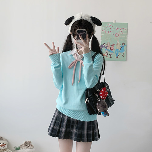 少女陷阱/黑粉辣妹格裙超短