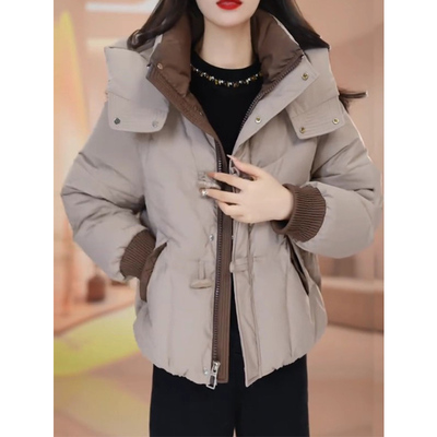 小个子羽绒服女款冬季新款简约