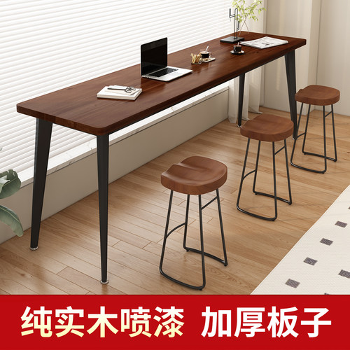 实木加厚实惠简约家用电脑桌书桌