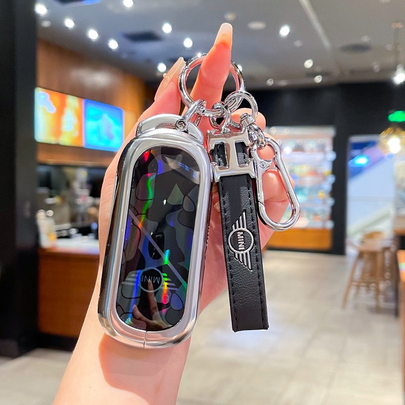 适用24-25款宝马mini钥匙套电动油车JCWcountrymans壳coopers迷你