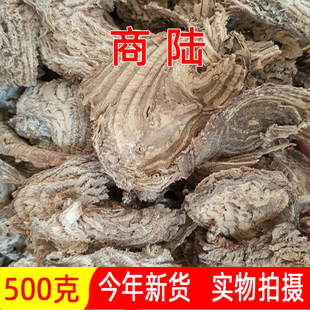 包邮 商陆 500g 土人参 见肿消 章柳根 牛大黄山萝卜野生中药材