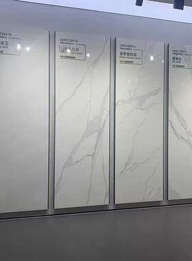 1200x2400哑面连纹奢石岩板客厅沙发电视背景墙黑色大理石