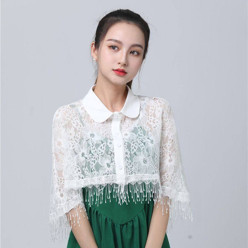 莎桐蔓春夏开衫甜美女时尚披肩图片