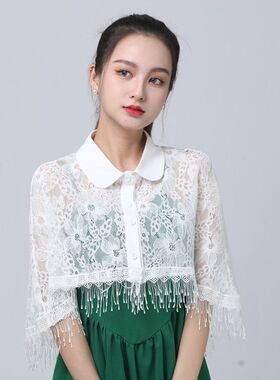 莎桐蔓春夏开衫甜美女时尚披肩