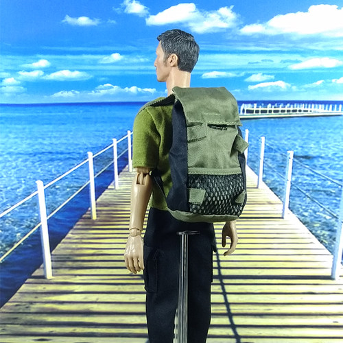 lanard1/6配件迷彩包兵人