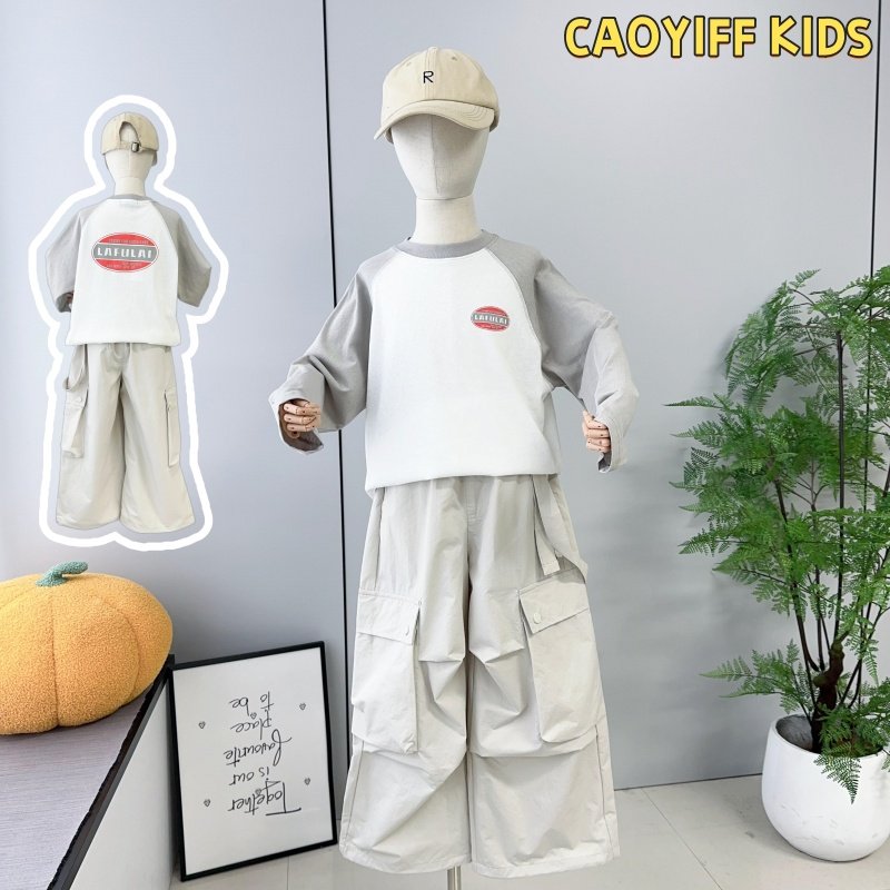 啦芙莱童装2026春季新款儿童时尚撞色上衣男女童拼色长袖T恤 7196,童装/婴儿装/亲子装,T恤,淘宝优惠券,粉丝福利购,淘宝优惠卷