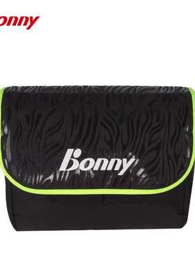 Bonny波力风尚系列休闲包 600D斜跨包单肩包 平板电脑包 黑色