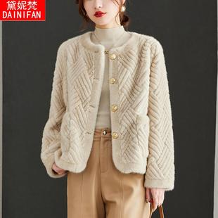 小个子妈妈外套秋冬装2025新款洋气高贵中年轻小香风上衣时尚春装