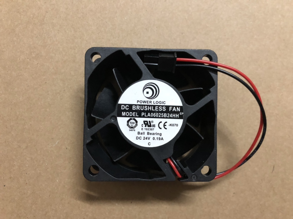 POWER LOGIC PLA06025B24HH 24V 0.19A 6CM 6025 变频器散热风扇