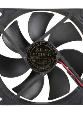 YaLn FAN悦伦 D12SM-12 D12SH-12 12V 0.30A电脑电源静音散热风扇