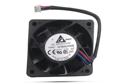 台达 AFB0624MB 6015 6cm 24V 0.10A 安川五系驱动器3线散热风扇