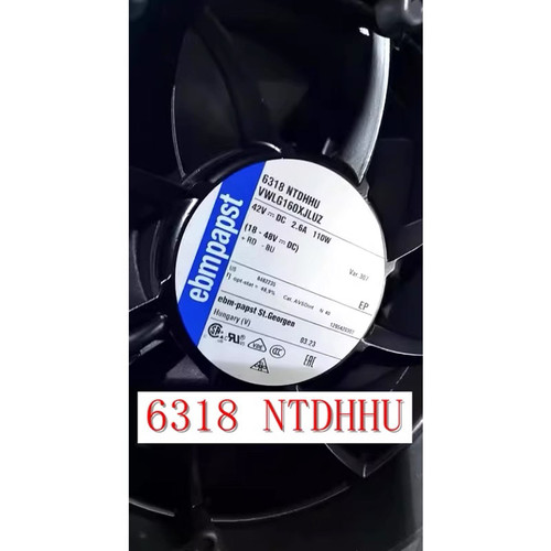 6318 NTDHHU 42VDC 2.6A 110W 原装德国  进口变频器风扇
