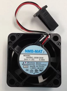 1608KL-05W-B39全新原装 24V 0.07A/0.08A发那科FANUC专用风扇