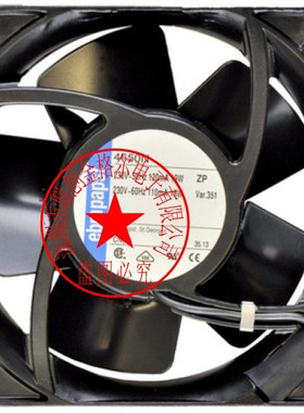 4580N AC230V 18W德国ebmpapst120*120*38耐高温进口风扇
