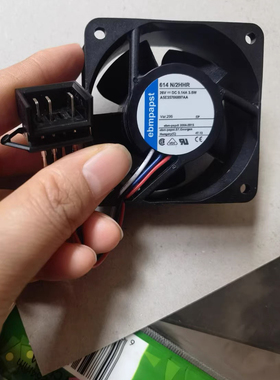 ebmpapst 614N/2HHR 26V 0.14A 3.5W 6025 高端 设备 变频器 风扇