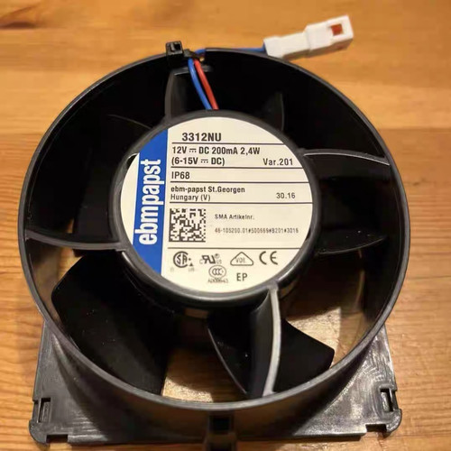 正品3312NU 3312U全新  9232 12V IP68 防水散热风扇风机