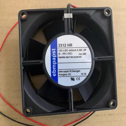 3312HR 3312NHHR DC12V 442MA 5.3W 原装进口 德国进口风扇