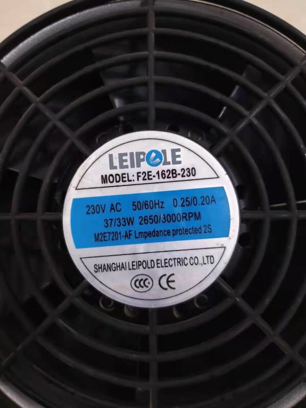 全新上海雷普 22580 220V F2E-260B/162B/320B-230配电箱机柜风扇