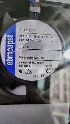 8314 8314HL 8314HLR全新ebm变频器风机8032 24V