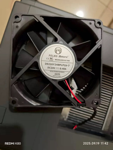 D9226Y24BPCP1b-7全新派尔可24V变频器风扇R9225X24BPLB1h/BPLP1C