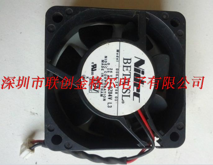 D06A-24TS5 06 D60SH-12C 12V 24V 0.15A D60SH-24VNIDEC风扇