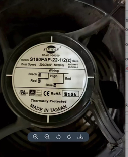 信湾风扇S180FAP S180FAP 220V 1WB 2医疗18065 SINWAN