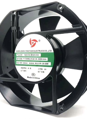 YINGTIAN 风扇 YT17250HBL3/HBL2 17251 380V 35W-38W 电焊机风扇