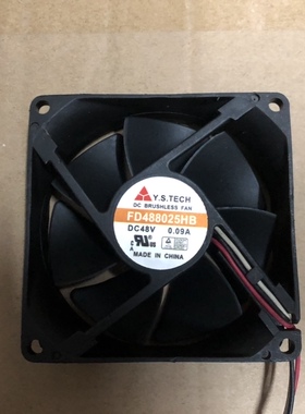 FD481225LB FD488025HB 48V 三线原装正品元山Y.S.TECH 静音风扇