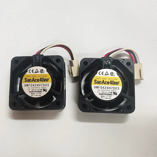 9WF0424H7D03 A90L-0001-0441#39 24V发那科电源插板风扇 0.085A