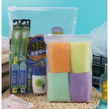 磨砂拉链袋加厚透明服装自封袋袜子塑料袋大号衣服包装袋,收纳整理,其他收纳袋,淘宝优惠券,粉丝福利购,淘宝优惠卷