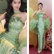 中式 2026新款 明星同款 绿色名媛礼服晚宴高档裙敬酒服生日 烟雨