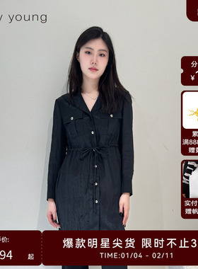 线上专享hply young女装新品连衣裙HDE