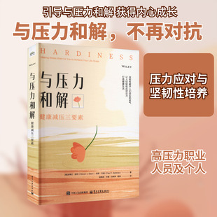 与压力和解 健康减压三要素 电子工业出版社 (美)史蒂文·斯坦,(美)保罗·巴通 著 段晓英 等 译 心理学