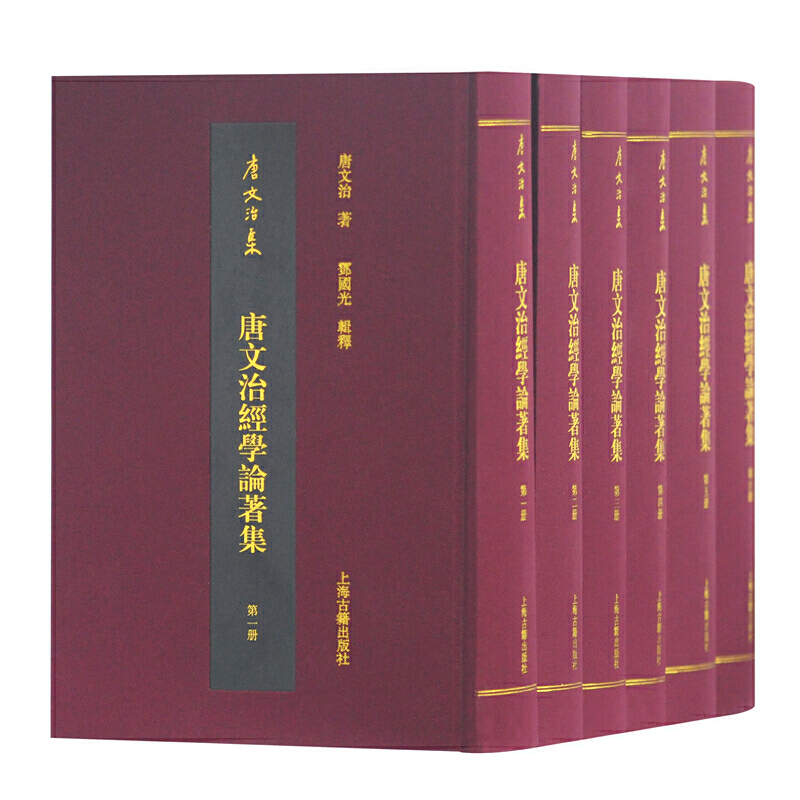 唐文治经学论著集（全六册） 唐文治 著,邓国光 辑释,欧阳艳华,何洁莹 辑校 古籍注释/校勘/笺注/校注 上海K