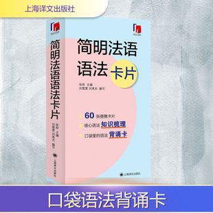 简明法语语法卡片 上海译文出版社 张彤,刘雯雯,刘禹光 编 语法背诵卡 知识梳理 名师团队研发 外国小说