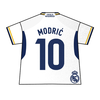 皇马队23-24赛季足球迷反光车贴