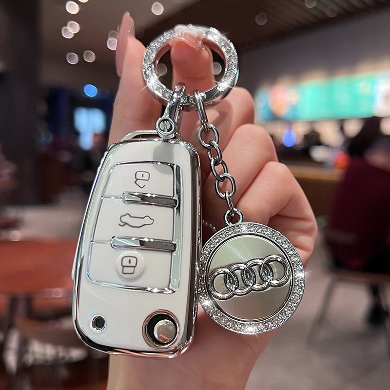 动臣软胶奥迪年轻时尚钥匙扣