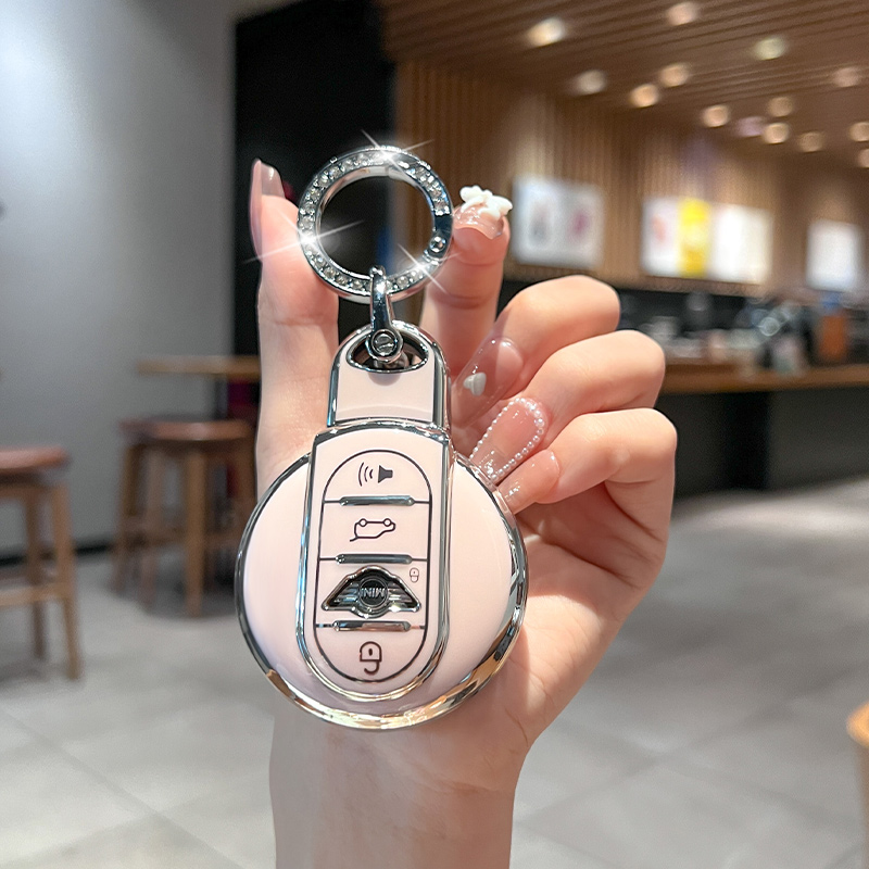 宝马mini年轻时尚钥匙扣套子
