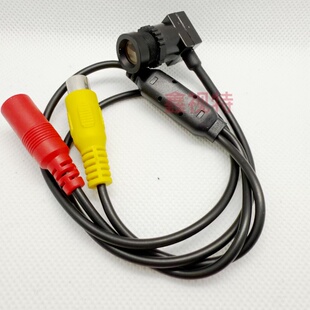 高清1080P广角无畸变星光级摄像头全彩摄像机模拟有线工业摄像头