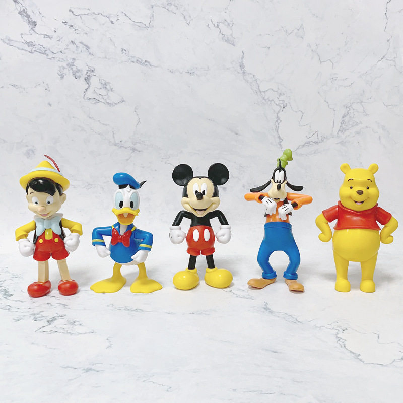 米奇妙妙屋米老鼠唐老鸭维尼熊高飞匹诺曹手办卡通公仔米老鼠玩具,家居饰品,3D模型摆件,淘宝优惠券,粉丝福利购,淘宝优惠卷