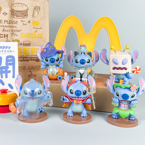 星际宝贝搞怪史迪仔日记手办盲盒公仔可爱卡通少女心礼品模型