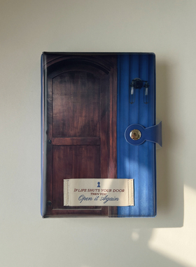 SHIBOKA｜原创「Door」A6活页手帐本外壳 内页内芯替芯分隔页素材