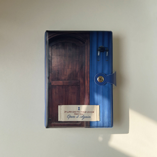 SHIBOKA｜原创「Door」A6活页手帐本外壳 内页内芯替芯分隔页素材