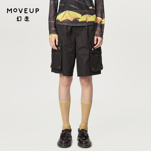 春季短裤设计师Moveup休闲