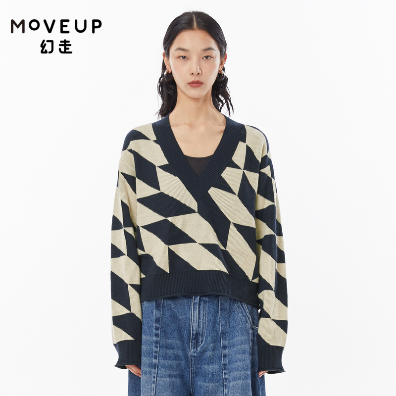 商场短款毛衣Moveup设计师