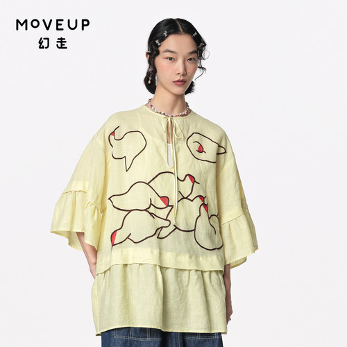 绣花Moveup商场同款设计师