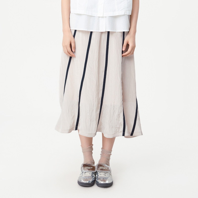 MOVEUP幻走2025夏季新品yangyang系列弧形撞色织带鱼尾半身裙,女装/女士精品,半身裙,淘宝优惠券,粉丝福利购,淘宝优惠卷