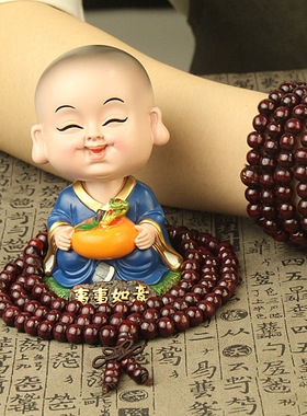 手串108颗手链仿紫檀木