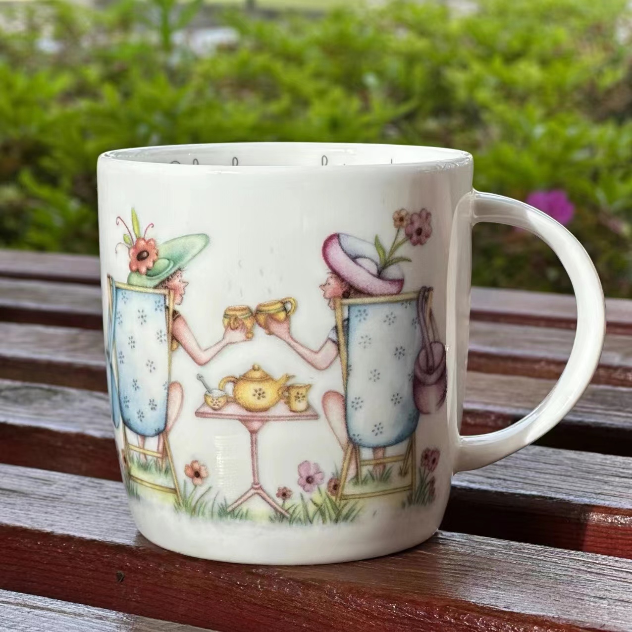 送礼英国英产roykirkham骨瓷高颜值闺蜜马克杯水杯可爱杯子礼盒